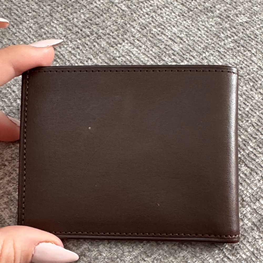 Coach Men's 3-in-1 Bifold Wallet in brown leather - Picture 3 of 4